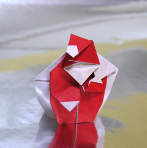 クリスマス折り紙 トナカイ 立体 作り方